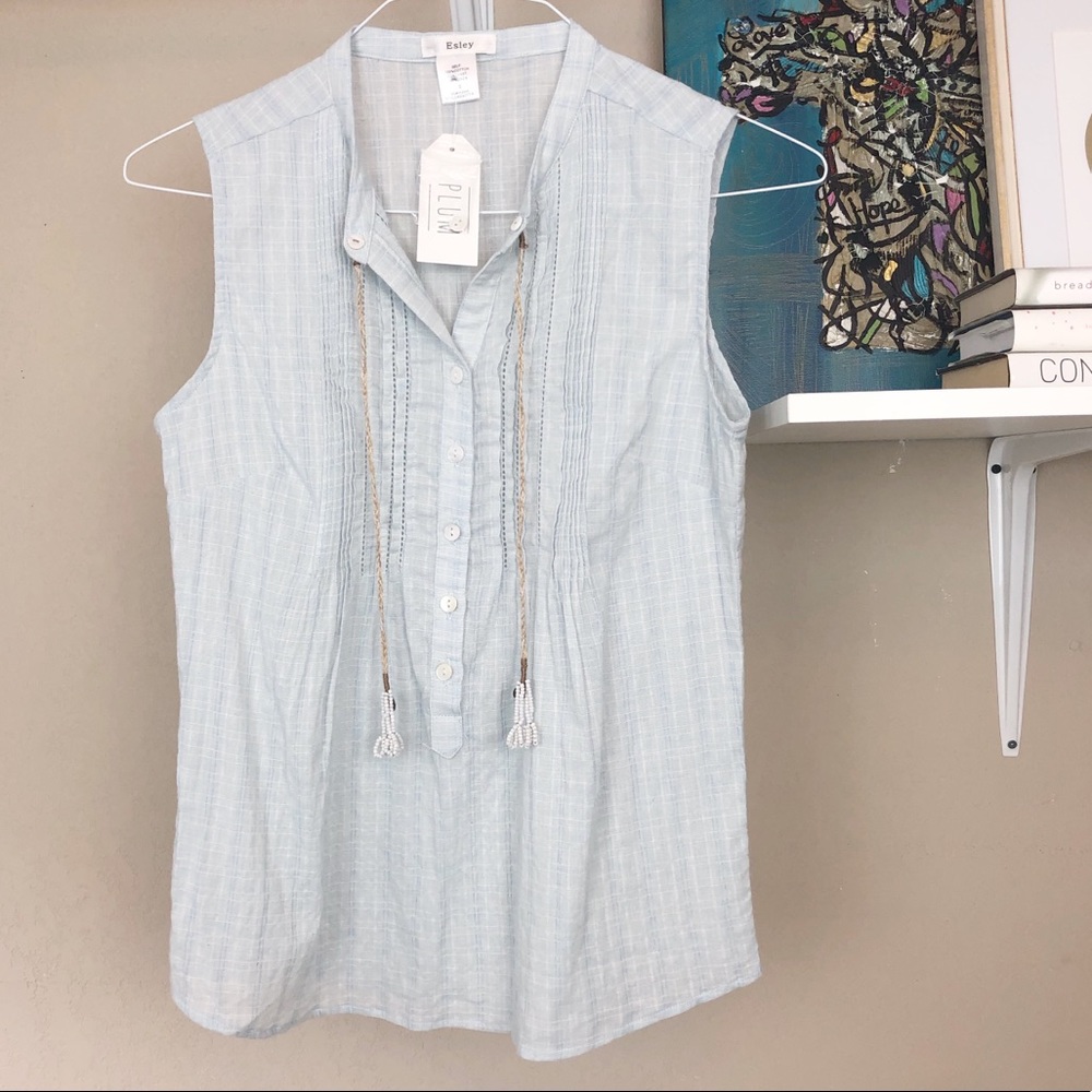 ESLEY sleevless top